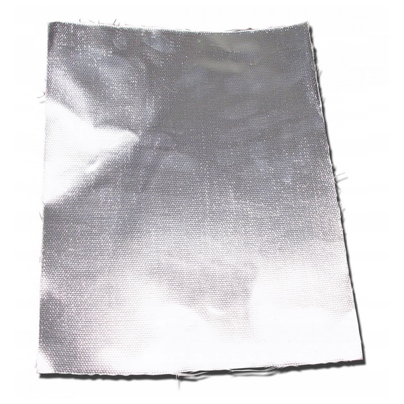 Self-adhesive aluminum thermal silencer cover