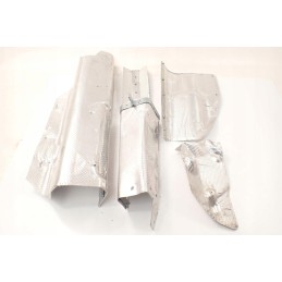Self-adhesive aluminum thermal silencer cover