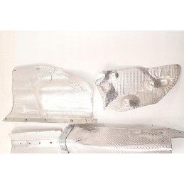 Self-adhesive aluminum thermal silencer cover