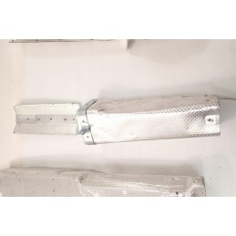 Self-adhesive aluminum thermal silencer cover