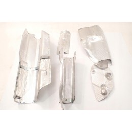 Self-adhesive aluminum thermal silencer cover