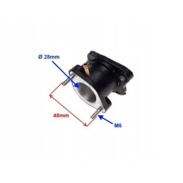 Intake intake pipe for quad atv shineray 125