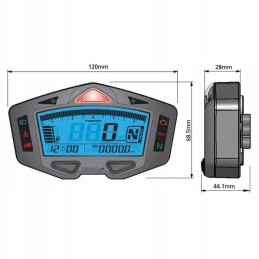 Koso db 03 racing abe motorcycle counter