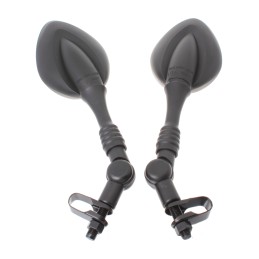 Quad ATV suzuki honda yamaha folding articulated mirrors approval 10mm