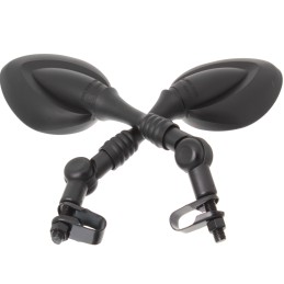 Quad ATV suzuki honda yamaha folding articulated mirrors approval 10mm