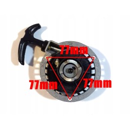 Jerk cover starter aluminum mini pocket bike quad atv cross pitbike 50 2t