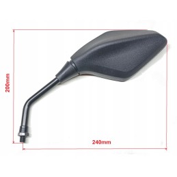 Universal ATV Quad Mirrors M8 M10 Reductions Left Right Thread Handles