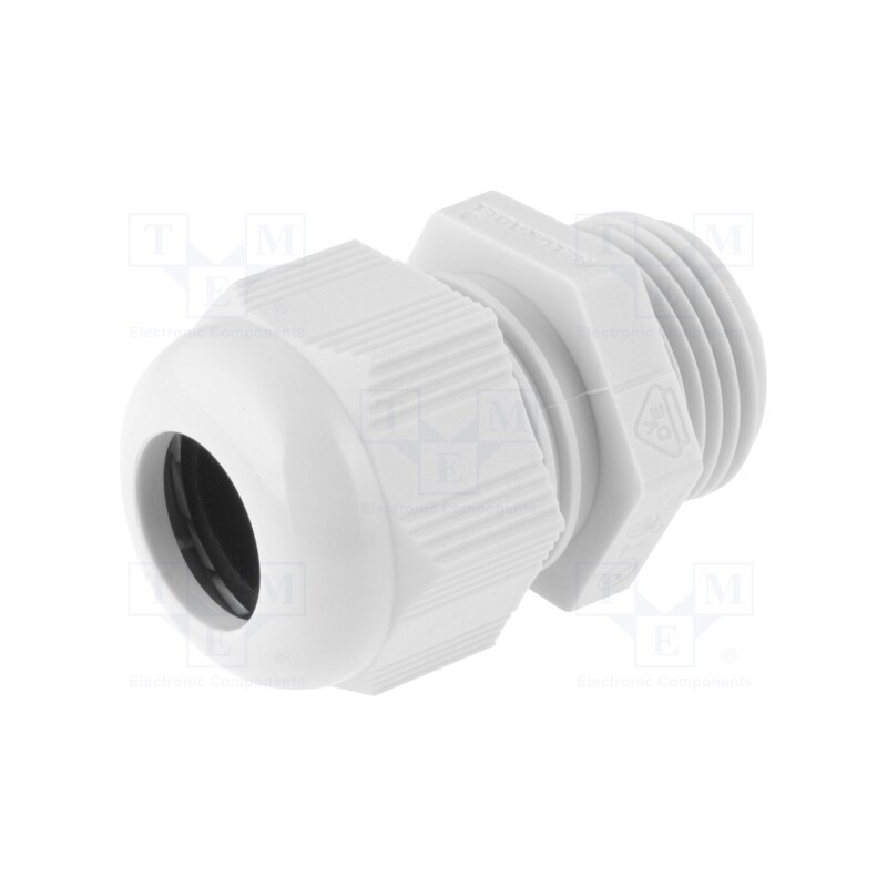 1 pcs x HELUKABEL - HT M20 RAL7035 - Cable gland, M20, 1.5, IP68, polyamide, grey, HELUTOP HT-M