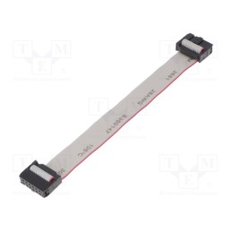 1 pcs x AMPHENOL - FC12300-S - Ribbon cable with IDC connectors, Cable ph: 1.27mm, 0.3m