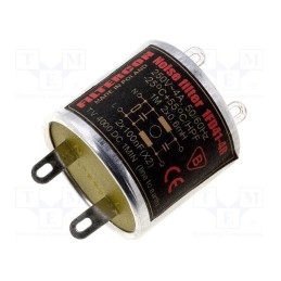 1 pcs x FILTERCON - 1FD41-4R - Filter: anti-interference, mains, 100nF, 0.5mH, Ioper.max: 4A, 250V