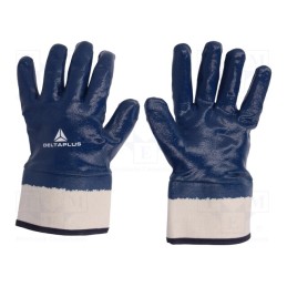 1 set x DELTA PLUS - NI17509 - Protective gloves, Size: 9, Nitrile™ rubber, NI175