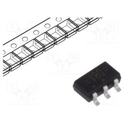1 pcs x NEXPERIA - 74LVC1G80GV,125 - IC: digital, D flip-flop, Ch: 1, CMOS,TTL, Mini Logic, SMD, SC74A