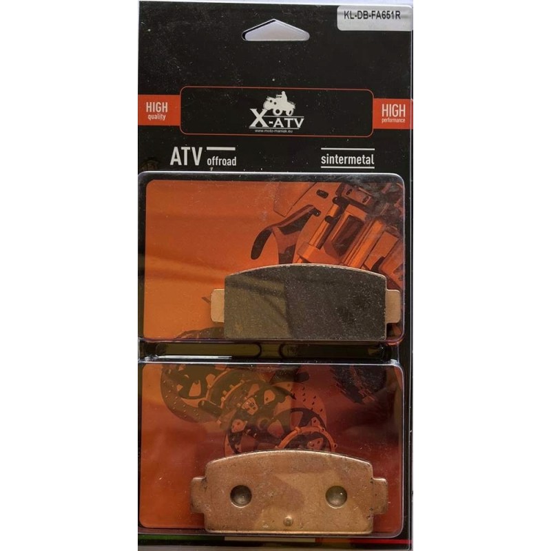 Brake pads cfmoto z5 z6 z8 rear 9060 081010