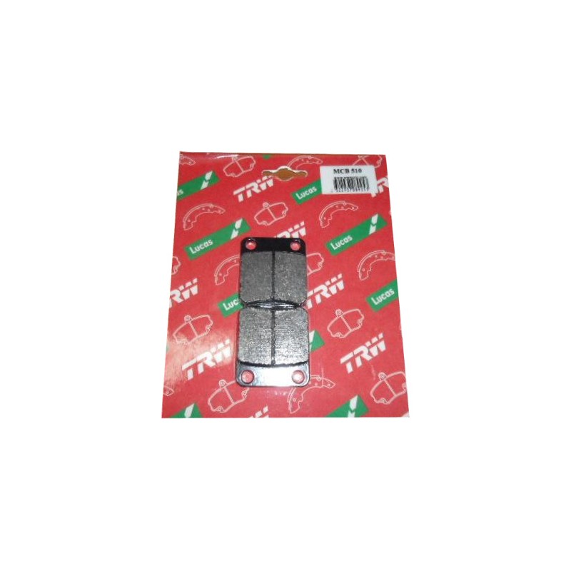 Front brake pads yamaha yfm 400 450 grizzly