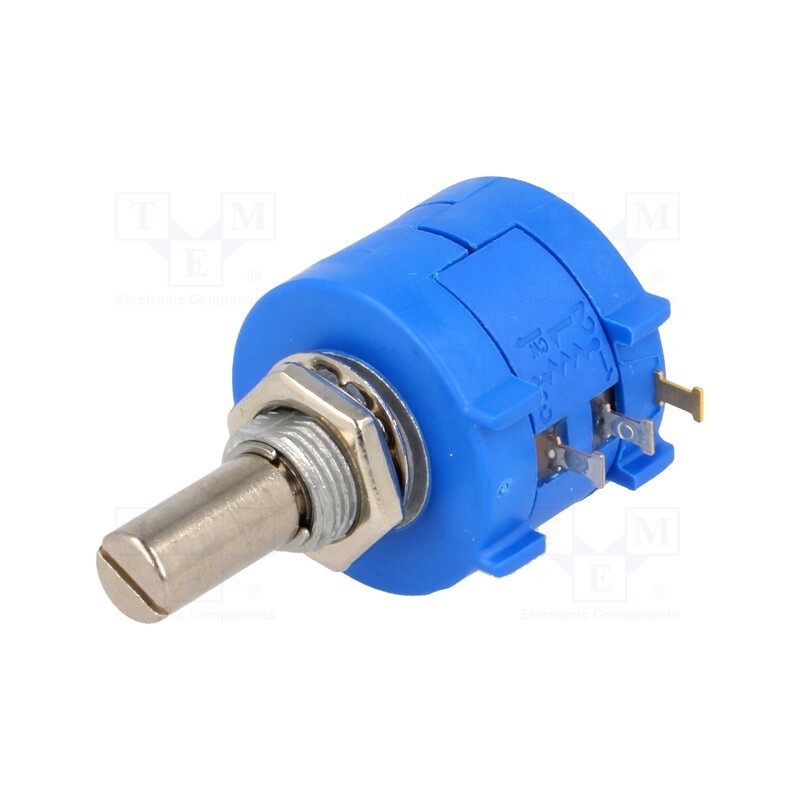 1 pcs x BOURNS - 3590S-2-103L - Potentiometer: shaft, multiturn, 10kΩ, 2W, ±5%, 6.35mm, linear, IP40