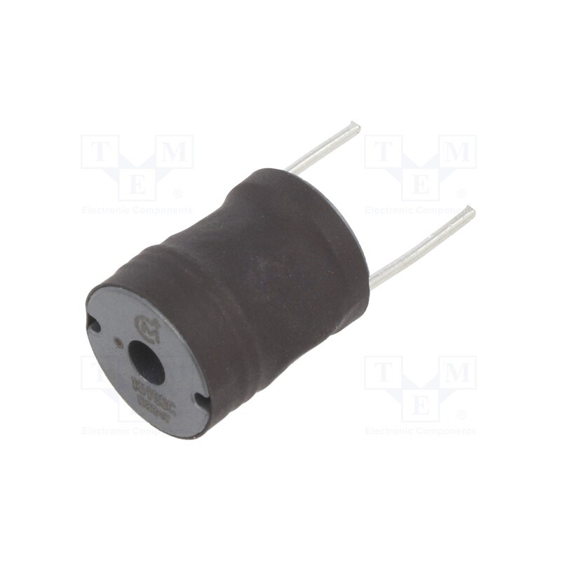 1 pcs x MURATA - 15103C - Inductor: wire, THT, 10uH, 9.01A, 10.6mΩ, ±10%, Ø16.8x21.3mm, 1500