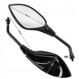 Mirrors m8 panorama homologation quad atv bashan