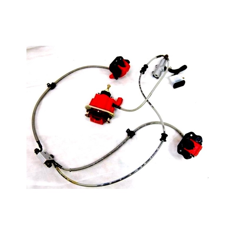 Braking system ATV 250st 9e, pump, cable clamp