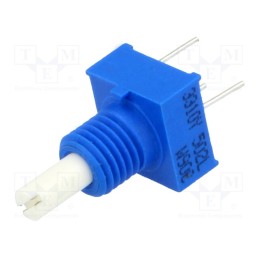 1 pcs x BOURNS - 3310Y-001-502L - Potentiometer: shaft, single turn, 5kΩ, ±20%, 0.25W, linear, 3.18mm