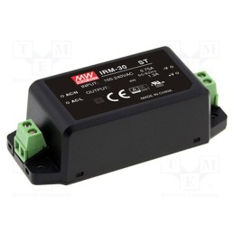 1 pcs x MEAN WELL - IRM-30-48ST - Power supply: switched-mode, for building in,modular, 30.2W