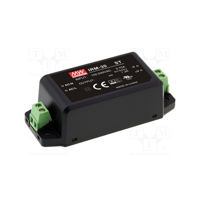 1 pcs x MEAN WELL - IRM-30-48ST - Power supply: switched-mode, for building in,modular, 30.2W