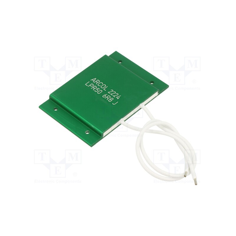 1 pcs x ARCOL - LPR50 6R8 J - Resistor: power, screw, 6.8Ω, 50W, ±5%, 50x75x5.7mm, for soldering
