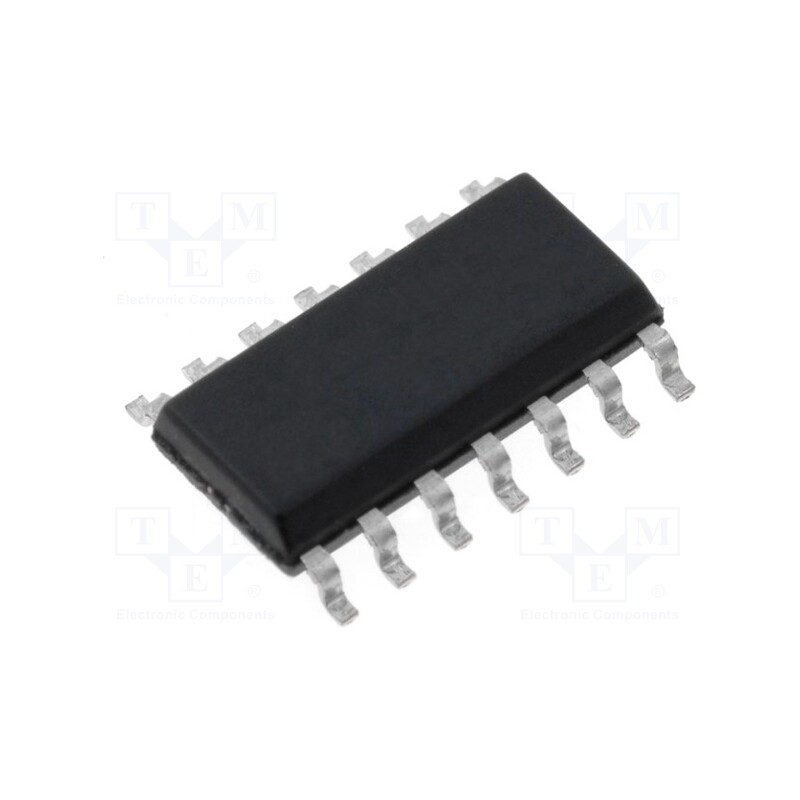 1 pcs x WORLDSEMI - WS2821B - IC: driver, LED controller, SOP14, 4÷24VDC, PWM, WS28XX