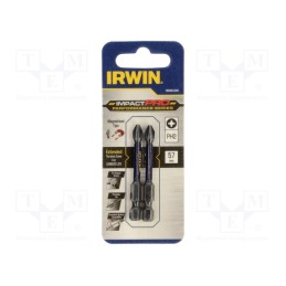 1 pcg x IRWIN - IW6061306 - Screwdriver bit, Phillips, PH2, Mounting: 1/4' (E6,3mm), 2pcs.