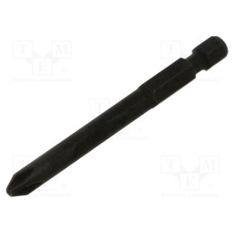 1 pcs x KING TONY - 717002P - Screwdriver bit, Phillips, PH2, Overall len: 70mm