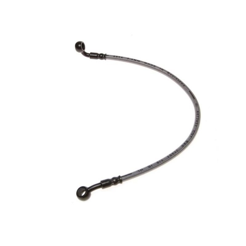 Steel braided brake line quad 600 mm