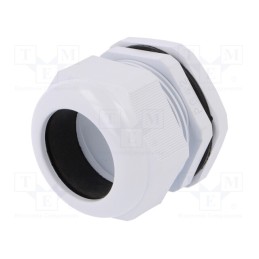 1 pcs x PAWBOL - D.3078 - Cable gland, PG42, IP67, polyamide, grey