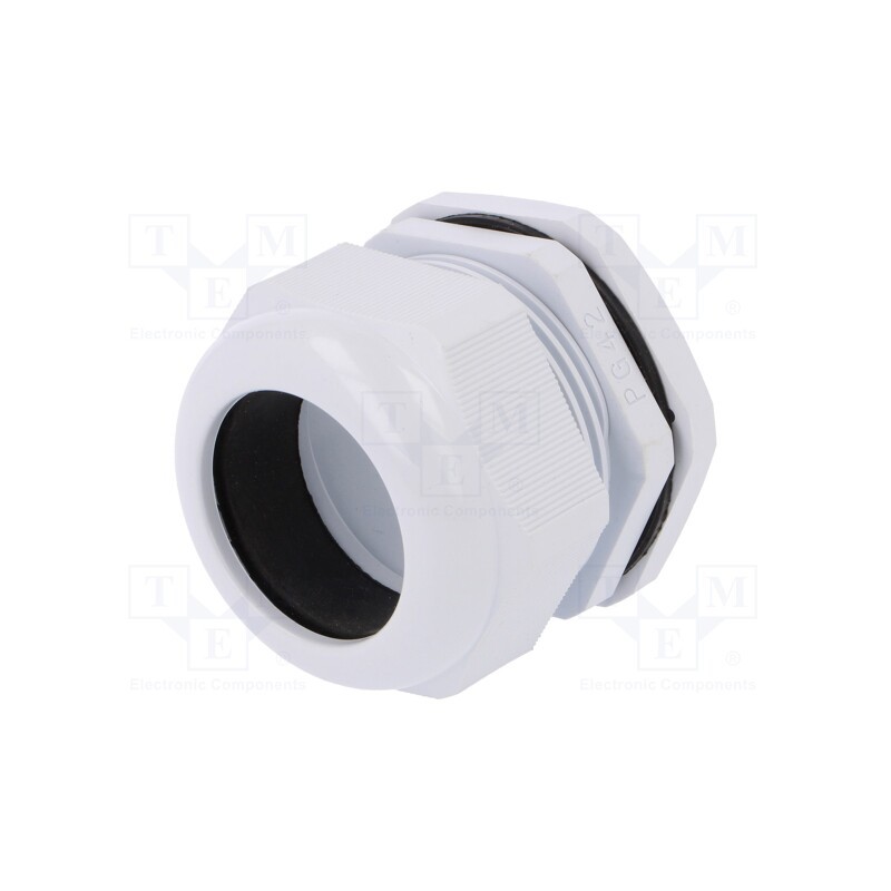 1 pcs x PAWBOL - D.3078 - Cable gland, PG42, IP67, polyamide, grey
