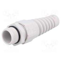 1 pcs x BM GROUP - BM4925S - Cable gland, with strain relief, M25, 1.5, IP68, polyamide, grey