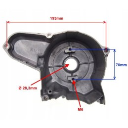 Right engine cover 2 coils quad atv 50 110 fmb