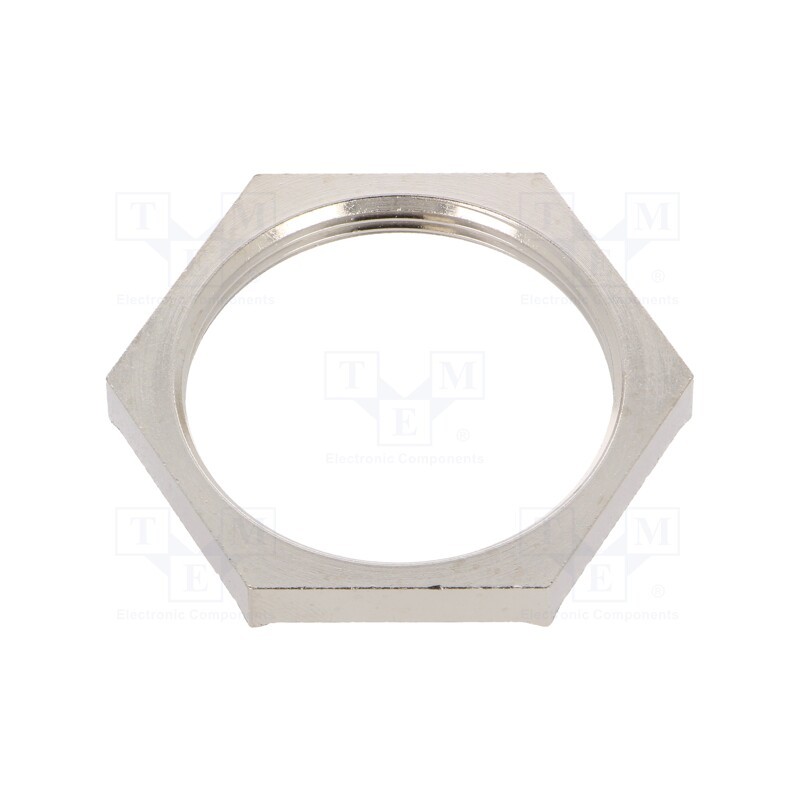 1 pcs x LAPP - 52103350 - Nut, with earthing, M40, brass, 46mm, -60÷200°C, Thread: metric