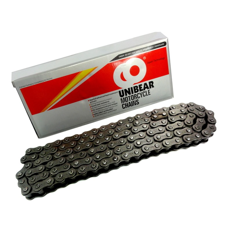 Unibear chain bashan atv drive quad 428 114l