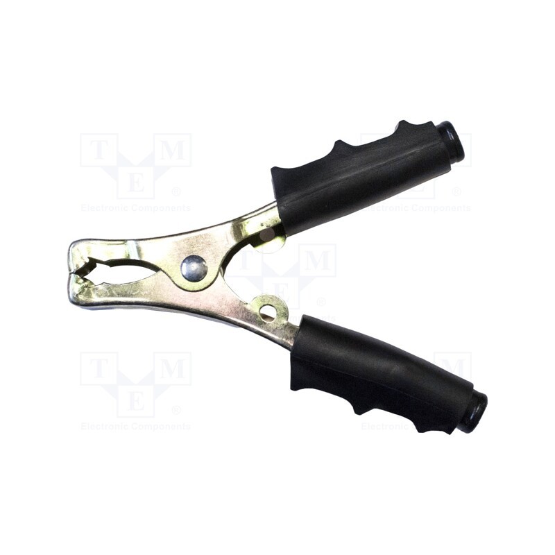 1 pcs x MUELLER ELECTRIC - BU-117-0 - Crocodile clip, 60A, Grip capac: max.22mm, Overall len: 112mm