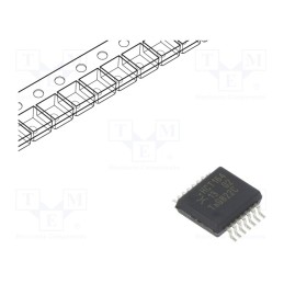 3 pcs x NEXPERIA - 74HCT164DB,118 - IC: digital, 8bit,shift register,serial input,parallel out