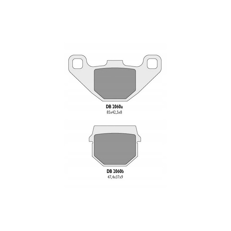 Delta Braking kh83 db2060or d brake pads