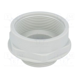 1 pcs x HELUKABEL - EW-PA M32X1.5/40X1.5 - Enlarger of threads for glands, Int.thread: M40, Ext.thread: M32