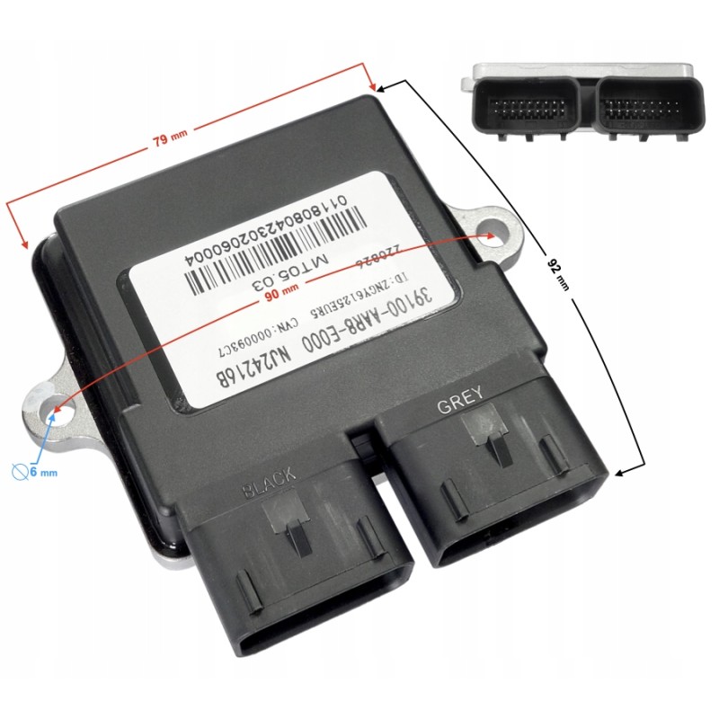 Falcon 125 e5 ecu controller