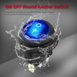 Switch universal switch 100 waterproof blue pr18101