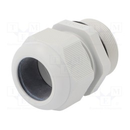 1 pcs x FIBOX - GPA M40-L - Cable gland, with long thread, M40, 1.5, IP68, polyamide, grey