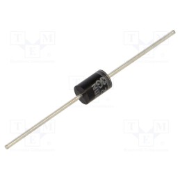 1 pcs x SEMIKRON DANFOSS - SK 3/12 03204970 - Diode: rectifying, THT, 1200V, 3A, Ifsm: 150A, E34 (D6x9), SK3