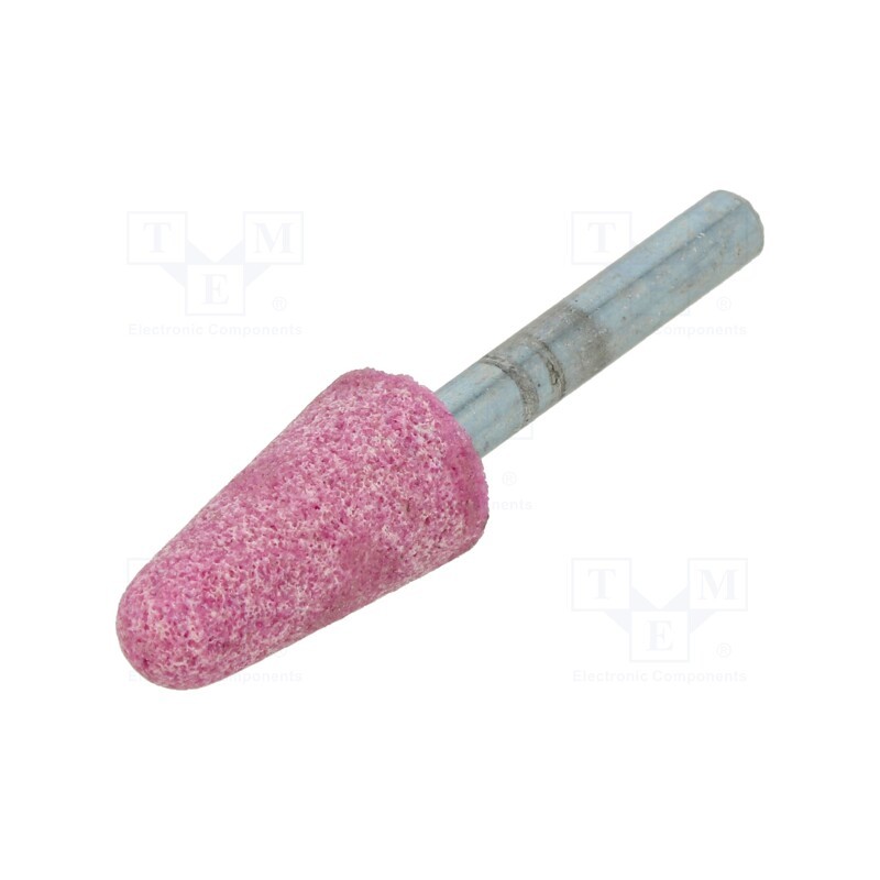 1 pcs x ABRA BETA - 902012 - Grindingstone, 6mm, metal,steel, ceramics, Mounting: rod 6mm