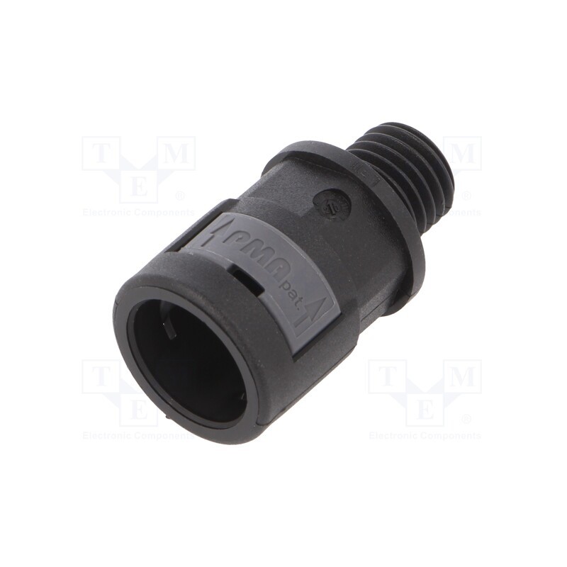 1 pcs x PMA - BVND-M120GT - Straight terminal connector, Thread: metric,outside, PMAFIX VND