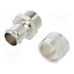 1 pcs x ANAMET EUROPE - 260.116.0 - Straight terminal connector, Thread: metric,outside, brass, IP54