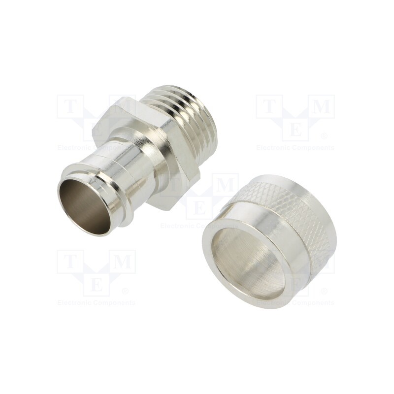 1 pcs x ANAMET EUROPE - 260.116.0 - Straight terminal connector, Thread: metric,outside, brass, IP54