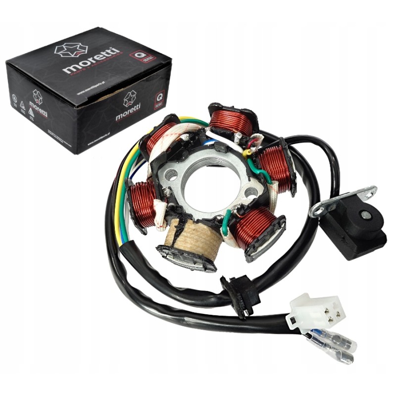 Ignition magneto for the Barton Hurricane 125 scooter