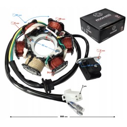 Ignition magneto for the Barton Hurricane 125 scooter